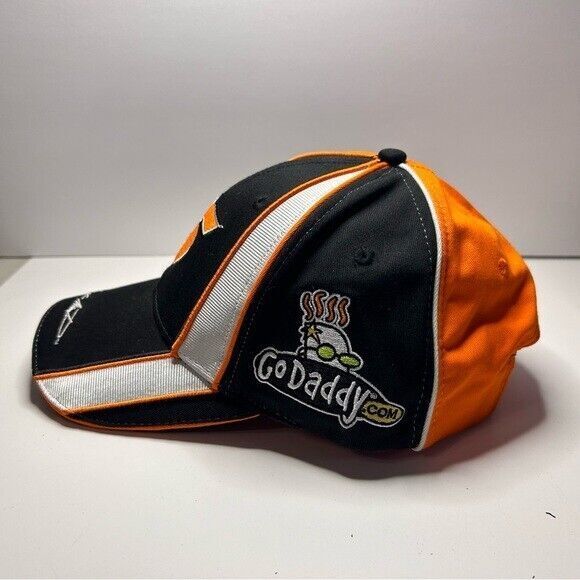NASCAR Mark Martin #5 Go Daddy Official Hat Adjustable Cap Hendrick Team 2009 - Picture 2 of 9